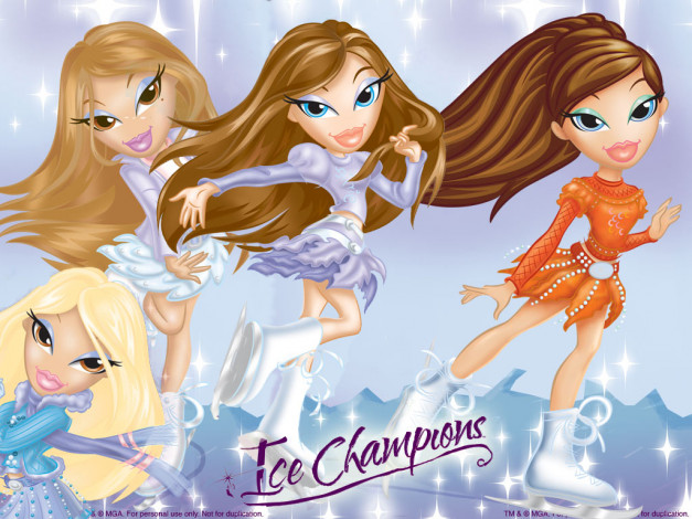 Обои картинки фото мультфильмы, bratz