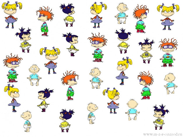 Обои картинки фото мультфильмы, rugrats