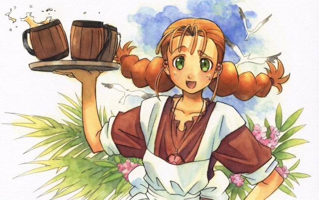 Обои картинки фото аниме, gun, sword