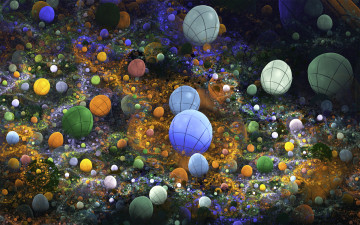 Картинка 3д графика abstract абстракции