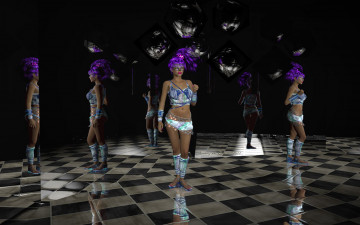 Картинка 3д графика people люди