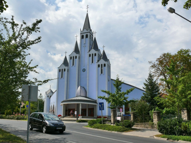 Обои картинки фото города, католические, соборы, костелы, аббатства, хевиз, венгрия