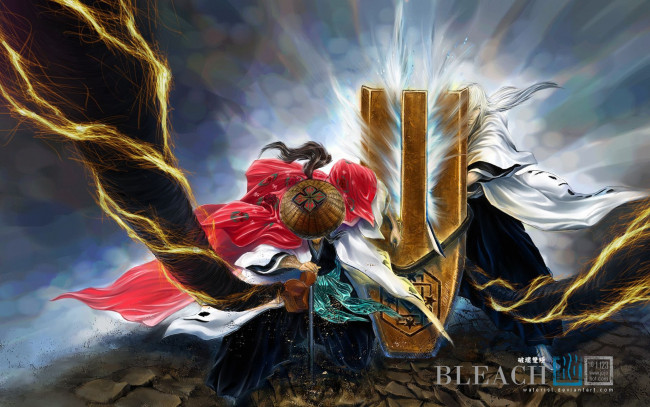 Обои картинки фото аниме, bleach