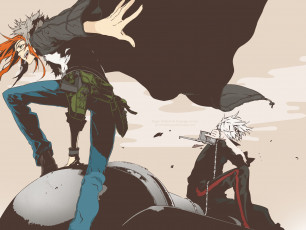 Картинка аниме dogs bullets carnage haine badou