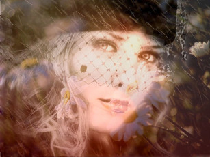 Картинка -Unsort+Креатив девушки unsort креатив вуаль лицо