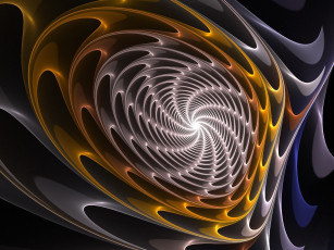 Картинка 3д графика fractal фракталы фон цвета