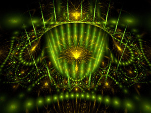 Картинка 3д графика fractal фракталы фон цвета