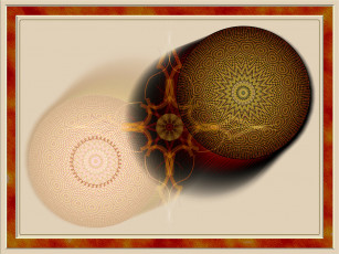 Картинка 3д графика fractal фракталы фон стиль узор