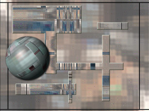 Картинка 3д графика fractal фракталы узор фон