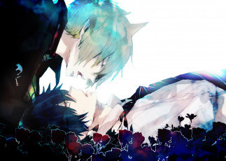 Картинка аниме ao no exorcist amaimon rin