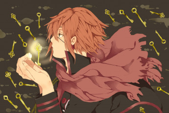 Картинка аниме gray man lavi