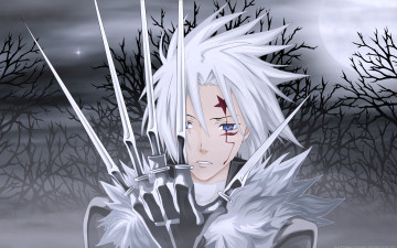 Картинка аниме gray man allen walker