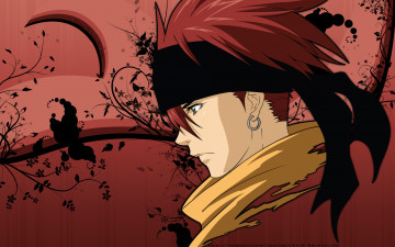 Картинка аниме gray man lavi
