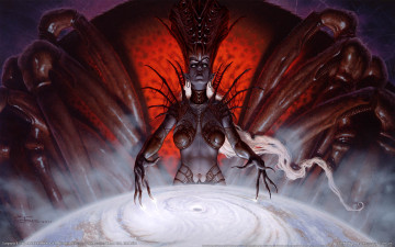 Картинка dungeons and dragons online menace of the underdark видео игры магия паук демоница