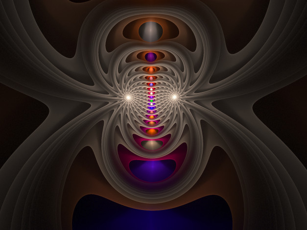 Обои картинки фото 3д, графика, fractal, фракталы, фон, цвета