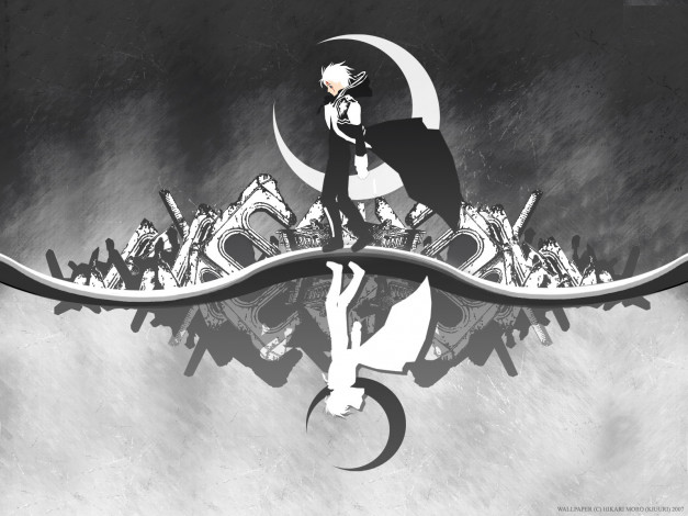 Обои картинки фото аниме, gray, man, allen, walker