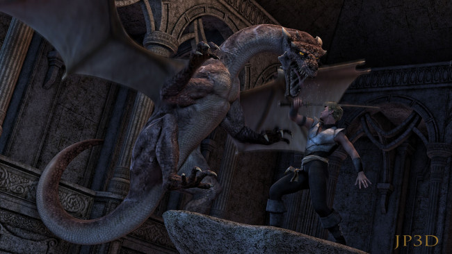 Обои картинки фото 3д, графика, creatures, существа, дракон