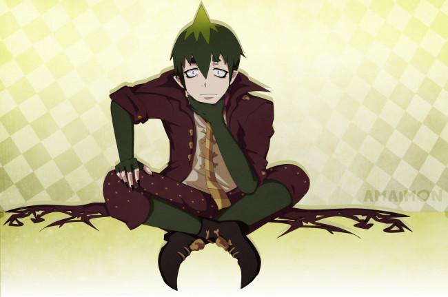 Обои картинки фото аниме, ao, no, exorcist, amaimon