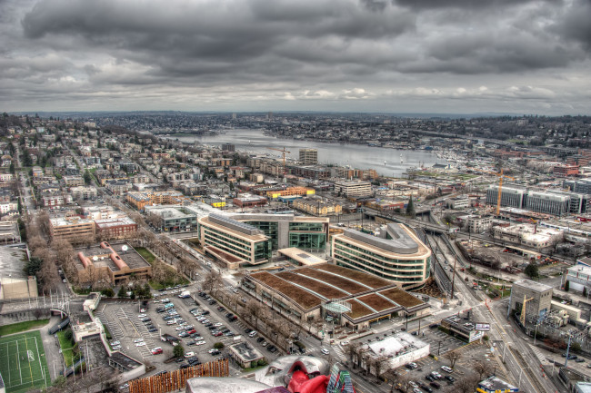 Обои картинки фото города, сиэтл, сша, seattle, здания