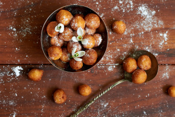 Картинка еда хлеб +выпечка пончики