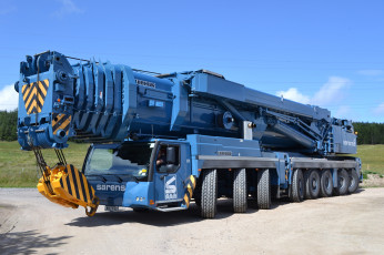 Картинка liebherr+ltm1500+8-1 техника краны самоходный кран автошасси