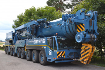 Картинка terex+demag+ac700 техника краны самоходный кран автошасси