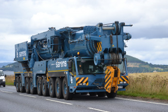 обоя terex demag ac700, техника, краны, самоходный, кран, автошасси