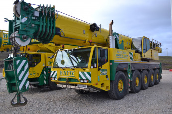 Картинка terex+demag техника краны самоходный кран автошасси