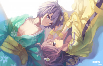 Картинка bakemonogatari аниме арт madyy monogatari araragi karen tsukihi заколка форма девушки кимоно