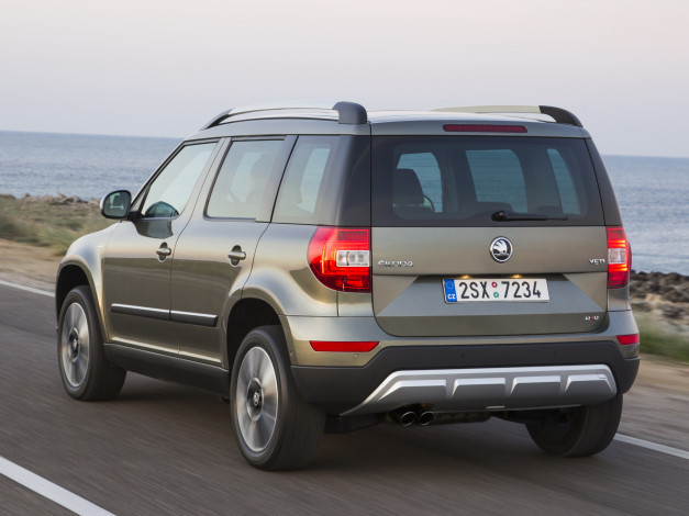 Обои картинки фото автомобили, skoda, yeti, outdoor, laurin, klement, 2013