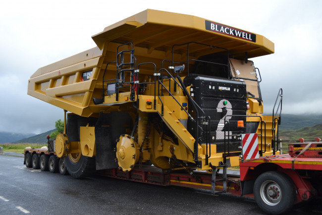 Обои картинки фото blackwell cat 777g, техника, строительная техника, платформа, тяжелый, карьерный, самосвал