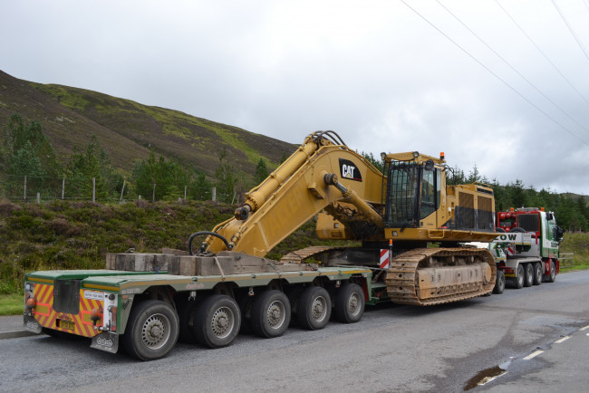 Обои картинки фото cat 385b me, техника, экскаваторы, экскаватор, транспортировка