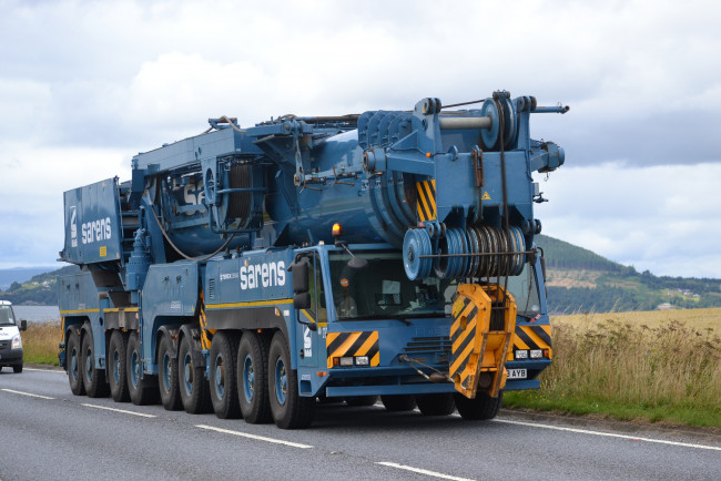 Обои картинки фото terex demag ac700, техника, краны, самоходный, кран, автошасси