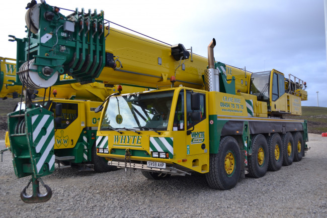 Обои картинки фото terex demag, техника, краны, самоходный, кран, автошасси