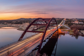 Картинка города -+мосты мост река