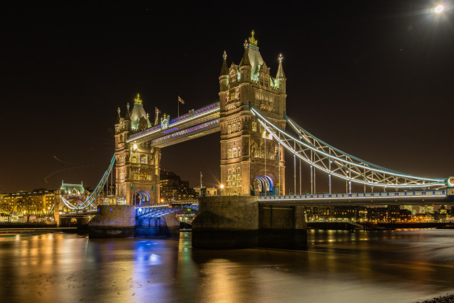 Обои картинки фото tower bridge, города, лондон , великобритания, мост, река