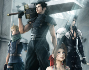 Картинка видео+игры final+fantasy+xiii меч парни персонажи девушка