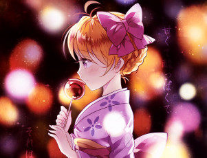 Картинка аниме gekkan+shoujo+nozaki-kun арт девочка