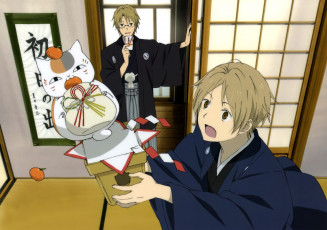 Картинка аниме natsume+yuujinchou тетрадь дружбы нацуме