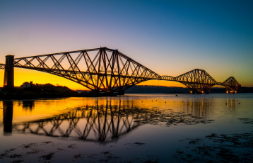 Картинка города -+мосты мост река