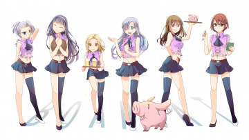 Картинка аниме nanatsu+no+taizai девушки