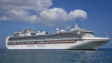 Картинка diamond+princess корабли лайнеры круиз лайнер