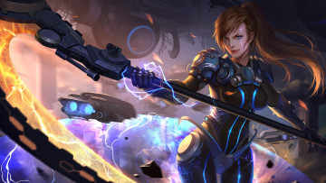 Картинка видео+игры heroes+of+newerth shadowkiller fayde фантастика посох девушка art heroes of newerth