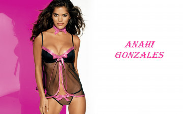 Картинка девушки anahi+gonzales анахи гонзалес модель взгляд белье улыбка