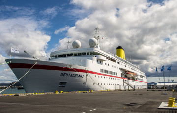 Картинка deutschland корабли лайнеры круиз лайнер