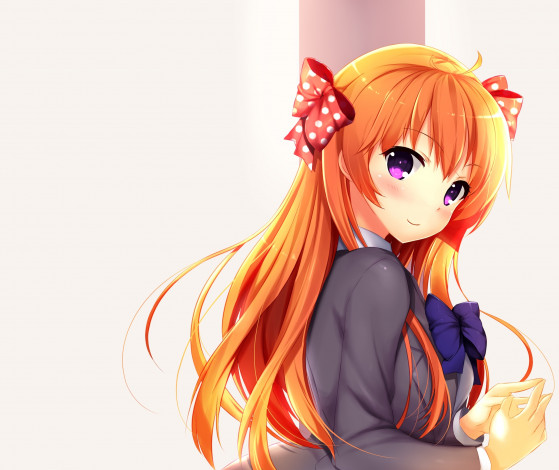 Обои картинки фото аниме, gekkan shoujo nozaki-kun, девочка, арт