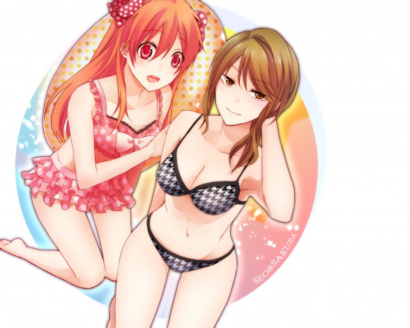 Обои картинки фото аниме, gekkan shoujo nozaki-kun, девушки