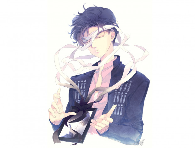 Обои картинки фото аниме, sailor moon, saphir, sailor, moon, saki, hxaxcxk