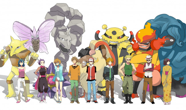 Обои картинки фото аниме, pokemon, покемон