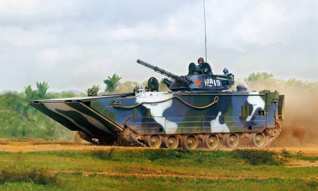 Обои картинки фото рисованное, армия, танк